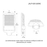 Lampara LED para Vialidades