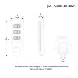 Luminario LED ALL IN ONE