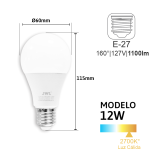 Foco LED Bulbo JLA4