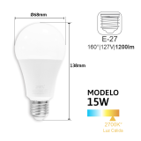 Foco LED Bulbo JLA4