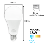 Foco LED Bulbo JLA4