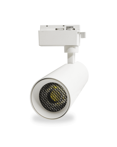 Luminario Spot Riel Blanco