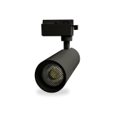 Luminario Spot Riel Negro