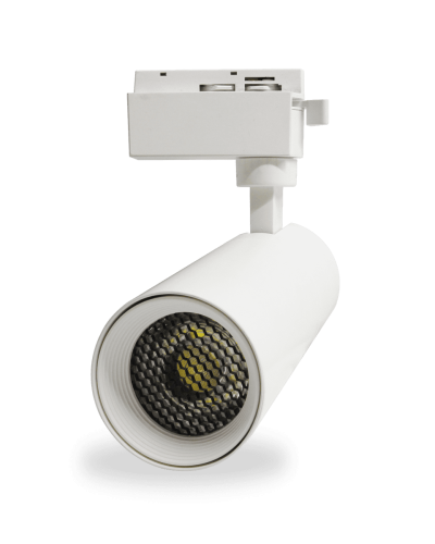 Luminario Spot Riel Blanco