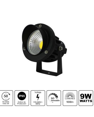 Lampara de Led para estaca de 9W (JLLE-09N)