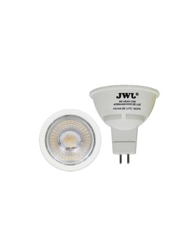 Foco Led 5W, Luz Blanca y Calida, Base GU5.3