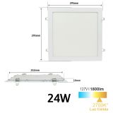 Plafón Downlight Led Slim para empotrar
