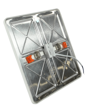 Plafón LED cuadrado Spot ajustable