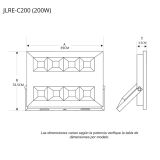 Reflector LED COB Ultradelgado Ip66