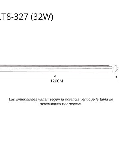 Tubo LED T8 32W 120cm – JLT8-327