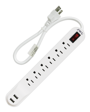 Multicontacto 6 entradas/ 2 USB-JMC-03