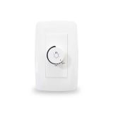 Placa con Dimmer rotativo para Lámpara incandescente y/o halógeno