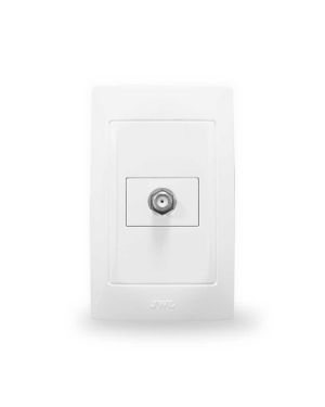 Placa con toma TV Coaxial