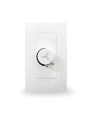Placa con Dimmer rotativo para Ventilador
