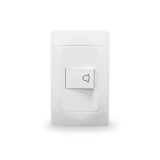 Placa con boton Timbre