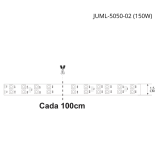 Manguera de LED RGB doble línea