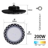 Campana Led Industrial UFO