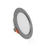 Plafón Redondo LED para Empotrar satinado