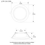 Downlight con Driver Integrado
