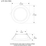 Downlight con Driver Integrado