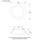 Downlight con Driver Integrado