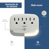 Multicontacto con luz nocturna