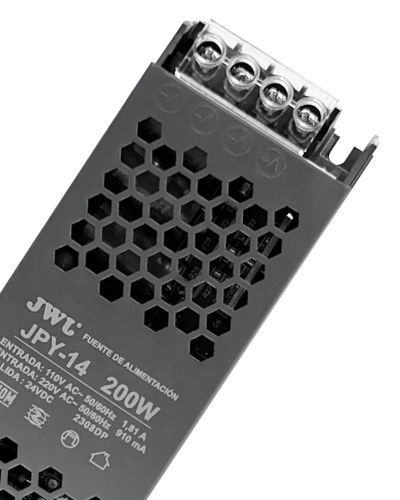 Adaptador tira LED capacidad 200w (Para perfiles)