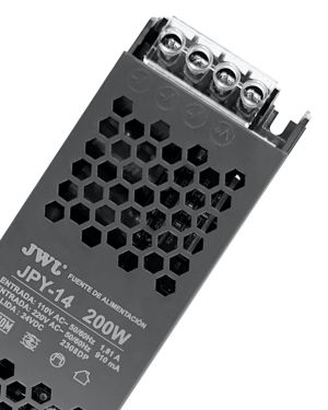 Adaptador tira LED capacidad 200w (Para perfiles)