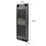Adaptador tira LED capacidad 300w (Para perfiles)