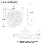 Campana Led Industrial UFO