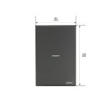 PLACA CON INTERRUPTOR SENCILLO (JTL-G7701)