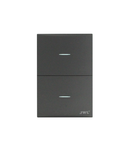 PLACA CON 2 INTERRUPTORES ESCALERA (JTL-G7706)