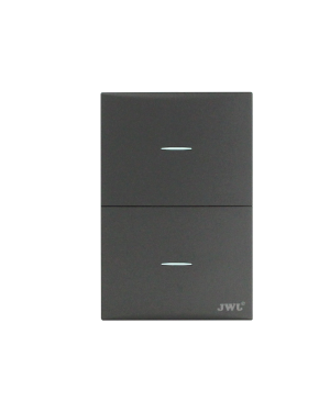 PLACA CON 2 INTERRUPTORES ESCALERA (JTL-G7706)