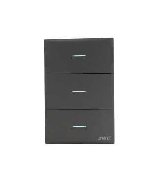 PLACA CON 3 INTERRUPTORES SENCILLOS (JTL-G7709)