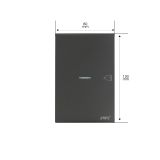 PLACA CON BOTON DE TIMBRE (JTL-G7713)