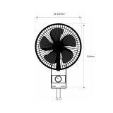 Ventilador empotrable / Ventilador de pared JV-005
