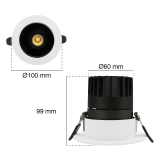 Downlight dirigible