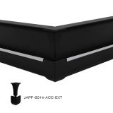 Zoclo de aluminio