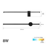 Lámpara de pared (JPAA-0801)