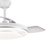 Ventilador de Techo con aspas retráctiles