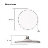 PLAFON LED PARA SOCKET E27 18W / 28W / 38W