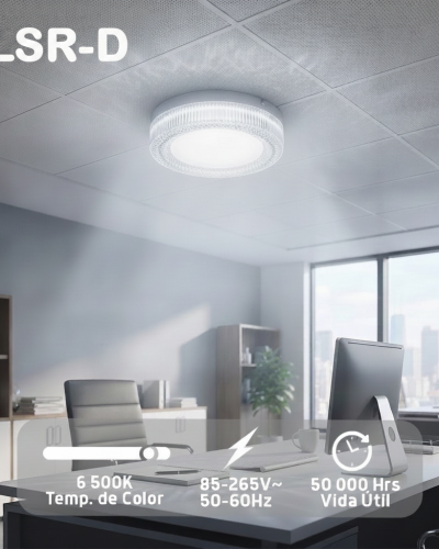 Panel LED Sobreponer Redondo