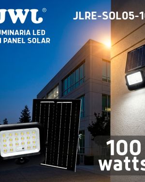 Reflector con Panel Solar