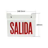Señalización de salida