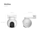 Cámara Wi-Fi con Paneo e Inclinación H8 Pro