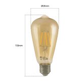Foco LED ST64 JLA5-4 (VINTAGE) Luz Cálida