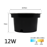 Luminario Led para Piso Empotrado