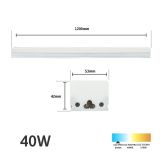 Lámpara Interconectable 120cm 40W