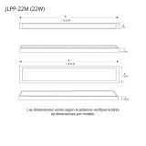 Panel LED Suspendido