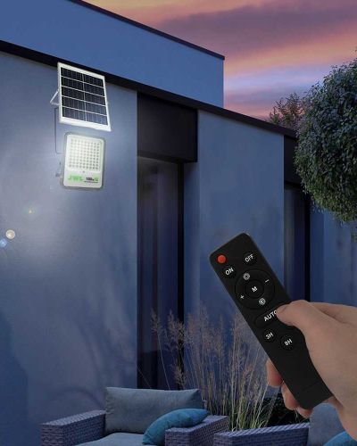 Reflector con Panel Solar